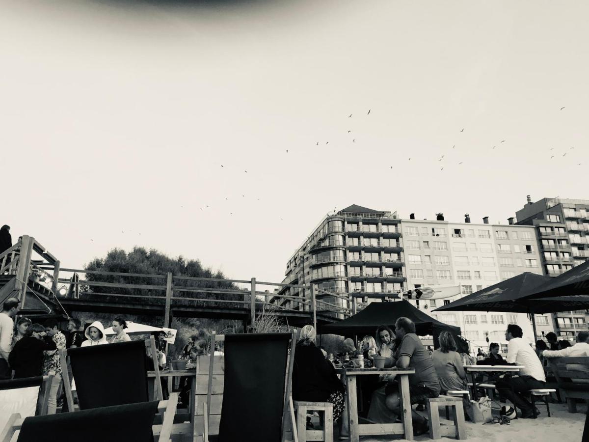 Ruim Appartement Met Zeezicht Blankenberge Dış mekan fotoğraf
