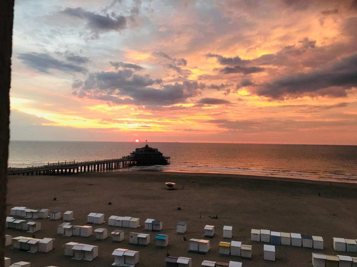 Ruim Appartement Met Zeezicht Blankenberge Dış mekan fotoğraf